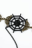 Halloween Vintage Spider Web Armbånd Ring