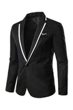 Pink Notched Lapel Mænd Prom Blazer