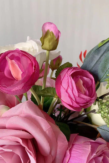 Blush Bouquet Brudehånd blomster(vase medfølger ikke)