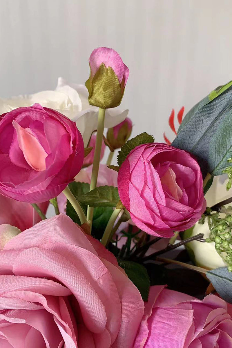 Indlæs billede til gallerivisning Blush Bouquet Brudehånd blomster(vase medfølger ikke)