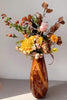 Indlæs billede til gallerivisning Rust Orange Faux brudebuket(Vase medfølger ikke)