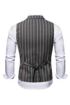 Single Breasted Notched Lapel Slim Fit Herrevest
