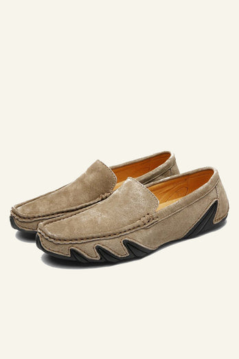 Nubuck læder ærter sko til mænd