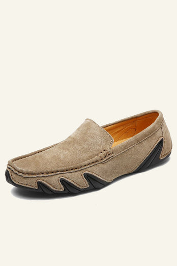 Nubuck læder ærter sko til mænd
