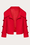 Red Peak Revers Kvinder Party Blazer