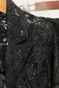 Indlæs billede til gallerivisning Glitrende sort blonder 2 stk kvinder festdragter