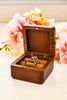 Indlæs billede til gallerivisning Træ Ring Box Bryllup Forslag Diamond Ring Box