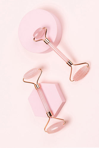 Pink Facial Beauty Roller Hudpleje Værktøjer