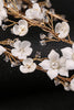 Indlæs billede til gallerivisning Hvide blomster brude medaljoner