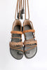 Indlæs billede til gallerivisning Army Green Casual Strappy Sandaler