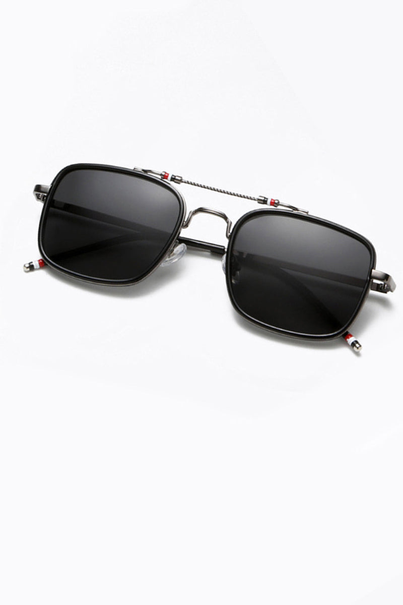 Indlæs billede til gallerivisning Fashion Metal Hybrid polariserede solbriller