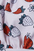 Indlæs billede til gallerivisning Hvidt badetøj i ét stykke med jordbær