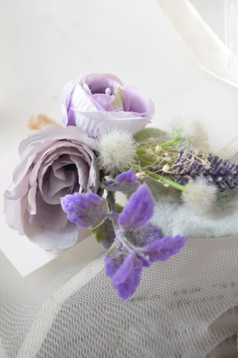 Indlæs billede til gallerivisning Blush Flower Håndled Corsage til bryllup