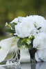 Indlæs billede til gallerivisning Hvid Rose Brudepige Bouquet