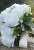 Indlæs billede til gallerivisning Hvid Rose Brudepige Bouquet