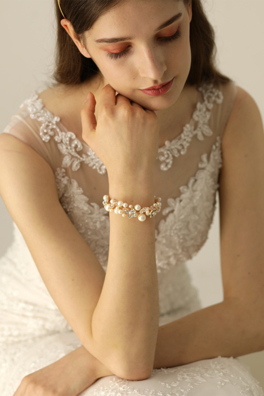 Brud og brudepiger Søstre Pearl Wrist