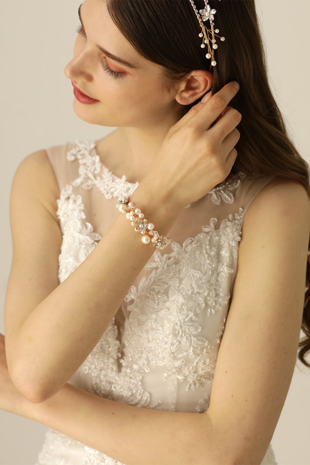 Brud og brudepiger Søstre Pearl Wrist