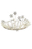 Indlæs billede til gallerivisning Perle snefnug blomst brude krone