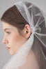 Indlæs billede til gallerivisning Vintage Hat Style Brude slør med beading