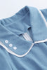 Indlæs billede til gallerivisning Vintage Blå Solid 1950&#39;erne Swing Dress