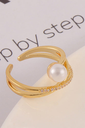 Premium Perle Ring
