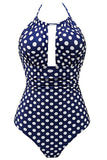 Et stykke Navy Halter badetøj
