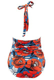 Flower One Piece Halter badetøj