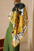Indlæs billede til gallerivisning Grønt firkantet tørklædehovedstykke