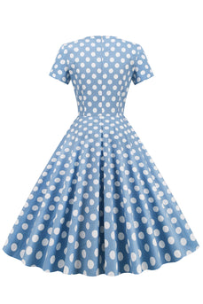 Polka Dots Swing 1950'erne Kjole