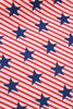 Indlæs billede til gallerivisning Amerikanske flag stjerner Print Vintage Kjole