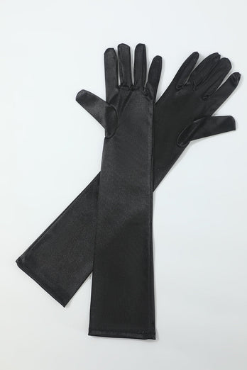 Syv stykker halskæde handsker 1920'erne Fest tilbehør sæt