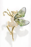 Gennemsigtige vinger Angel Broche