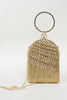Indlæs billede til gallerivisning Golden Rhinestones Prom Håndtaske