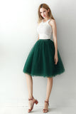 Klassisk elastisk 5 lags Tulle Tutu nederdel