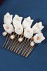 Indlæs billede til gallerivisning Håndlavet perleharpiks blomsterhovedstykke