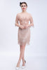 Indlæs billede til gallerivisning Blush Fringes 1920&#39;erne kjole med perler