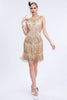 Indlæs billede til gallerivisning Sort Gatsby-kjole fra 1920&#39;erne med pailletter