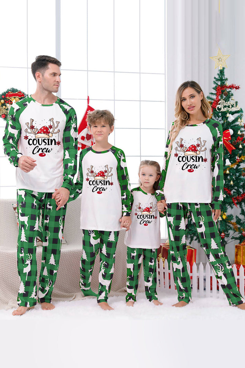 Indlæs billede til gallerivisning Glædelig jul familie pyjamas sæt