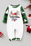 Glædelig jul familie pyjamas sæt