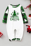 Glædelig jul familie pyjamas sæt