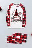 Glædelig jul familie pyjamas sæt