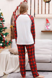 Plaid matchende familie jule pyjamas sæt