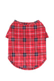 Rød Plaid Julefamilie Pyjamas