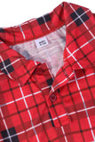 Rød Plaid Julefamilie Pyjamas