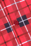 Rød Plaid Julefamilie Pyjamas