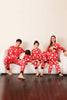 Indlæs billede til gallerivisning Familie rød jul Claus Print pyjamas