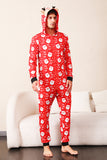 Familie rød jul Claus Print pyjamas