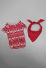 Indlæs billede til gallerivisning Rød snemand julefamilie matchende pyjamas sæt