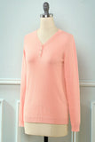 Pink strikket sweater