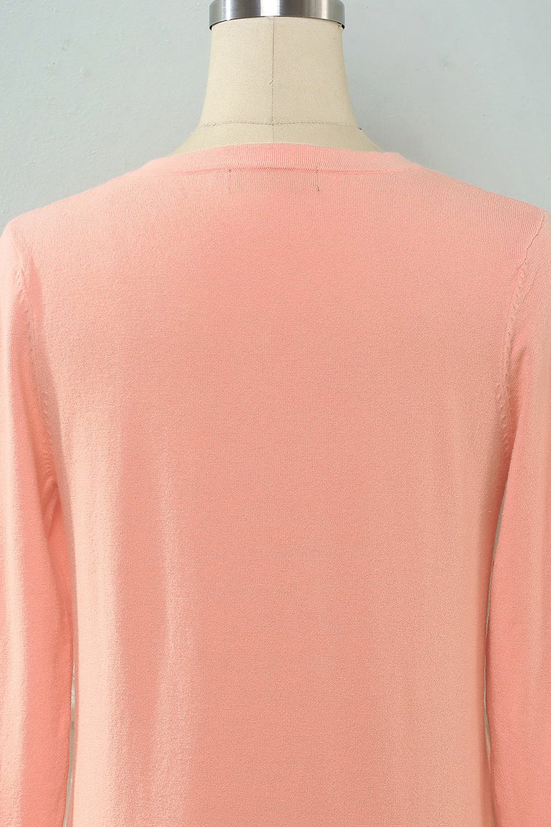 Indlæs billede til gallerivisning Pink strikket sweater